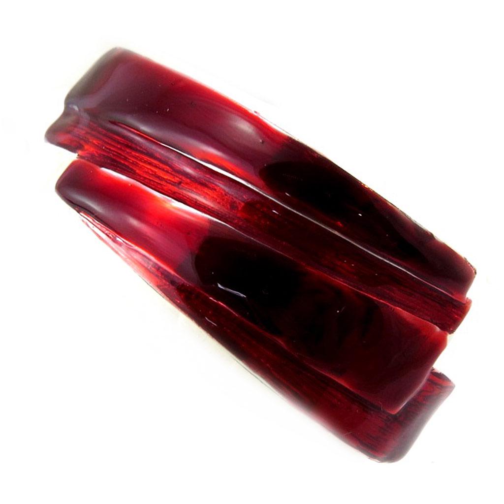 

Dolce Vita [N3897] - Дизайнерский браслет «Нора» красное серебро - 25 мм