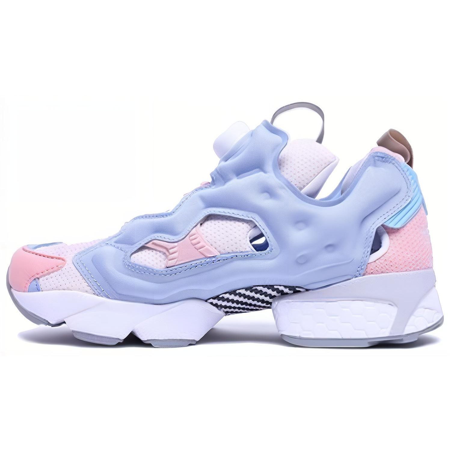 

Reebok Instapump Fury OG Pol Розовые мужские кроссовки Blue Pat-Pink EH0975