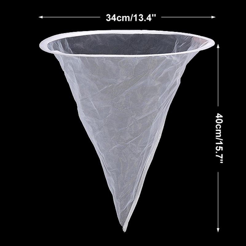 150Mesh Bee Honey Filter Honey Impurities Filtration Nylon Screen Honey Strainer Net Precision Screener Beekeeping Tool