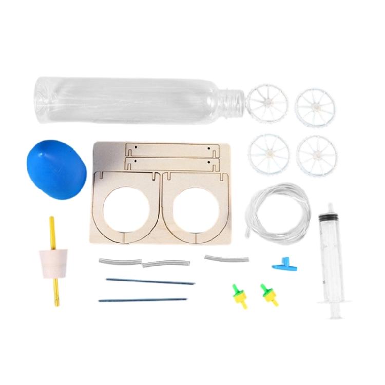 

Childrens Science Exploration Kits Air Powered Car Construction Set Safe Educational Toy For School Home Activities 1