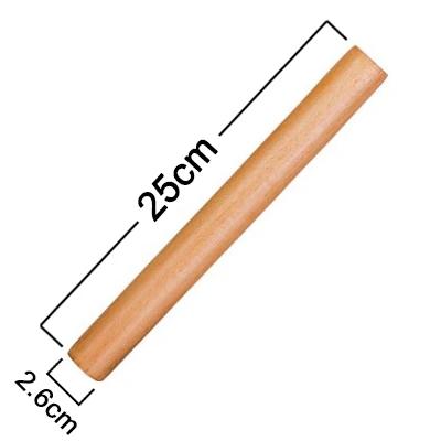 

4 Size Wooden Rolling Pin for Pasta Dumplings Fondant Biscuit Cake Pastry Dough Roller Kitchen Baking Accessories