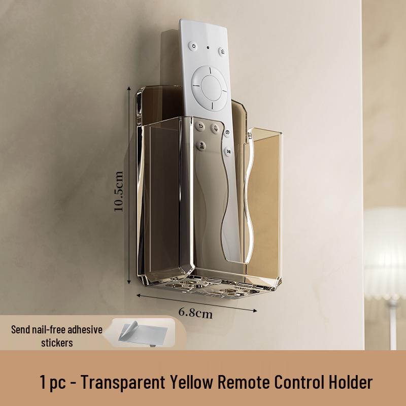 Wall-Mounted Air Conditioner & TV Remote Storage Organizer
