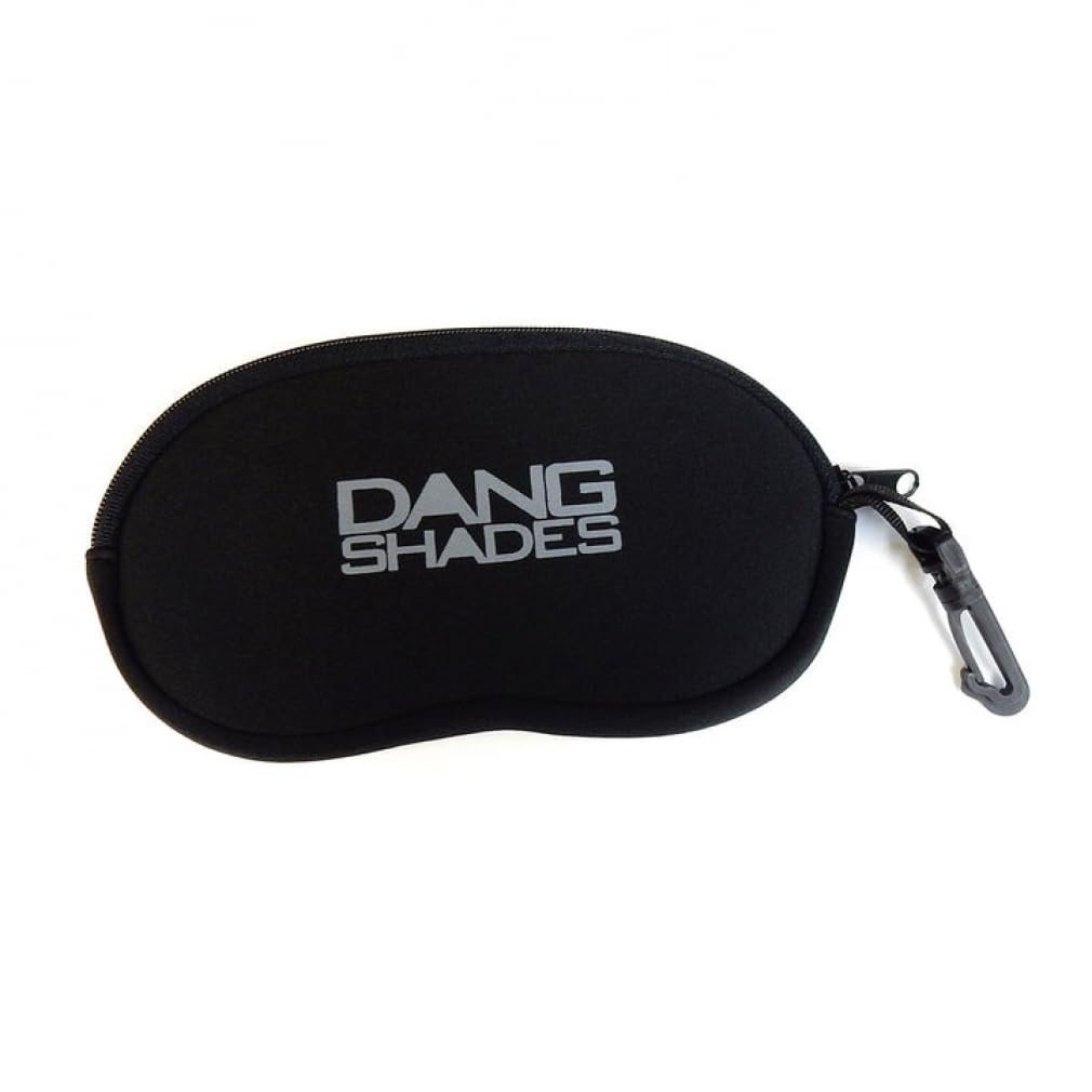 DANG LOCO Sunglasses, Black Matte with Beer x Black Smoke Polarized, 2024 Model (vidg00475)