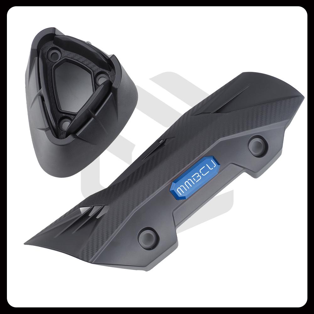 For SYM DRGBT MMBCU DRG 150 158 Motorcycle Exhaust Cover Heat ulation Cover Muffler Cover Combat Wind Exhaust pipe decoration