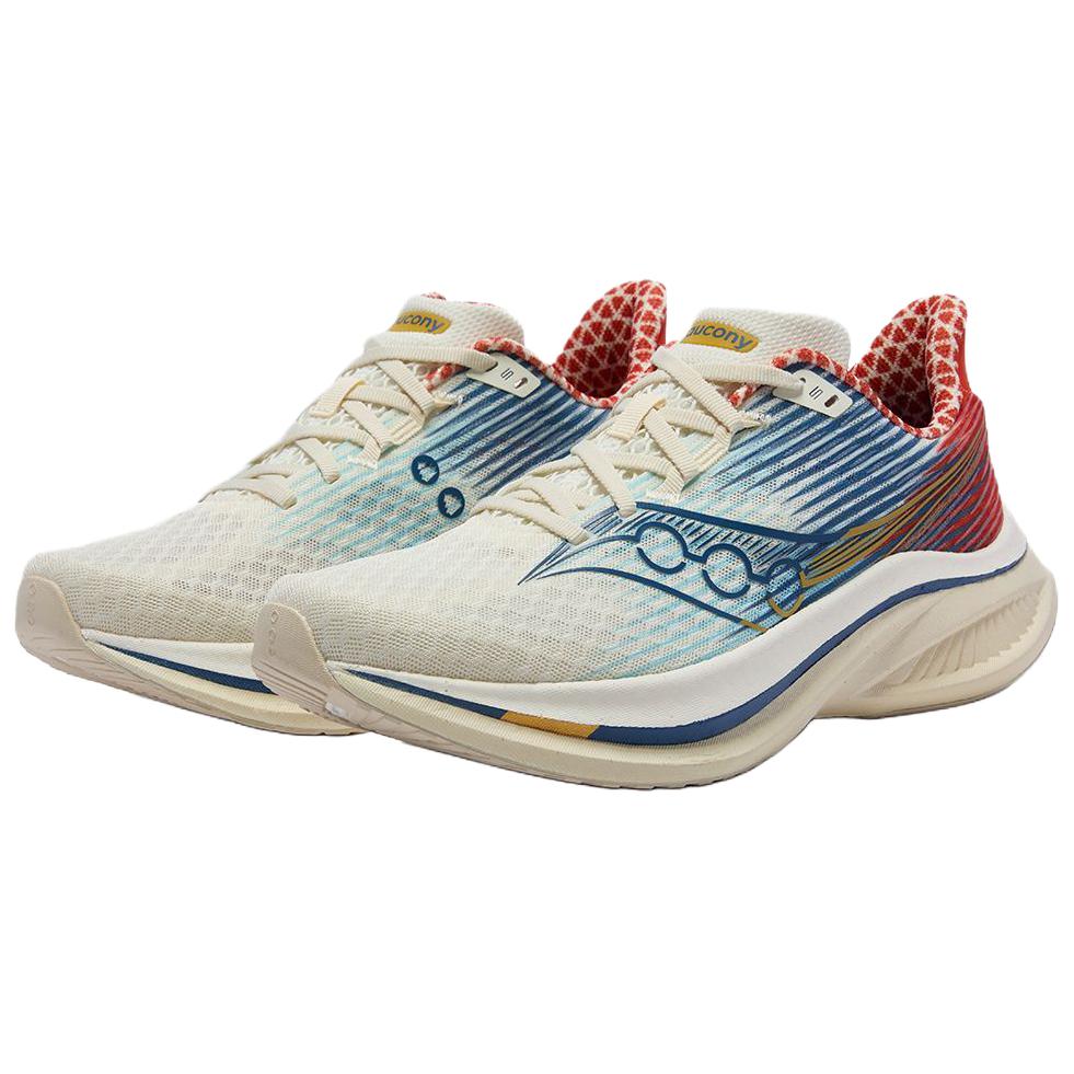 SAUCONY ENDORPHIN SPEED 5 Unterstützung PWRRUN PB,XT 900 Marathon Training Rennlaufschuhe Unisex Beige Blau S31007-553