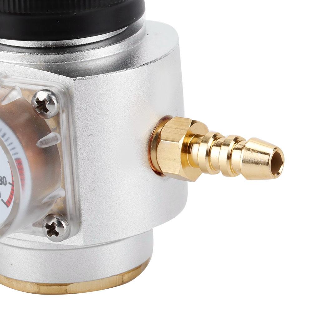 CO2   Gas Regulator T21 * 4 Soda Pressure Gauge Wire CO2   Kit 0-90 PSI( for European)