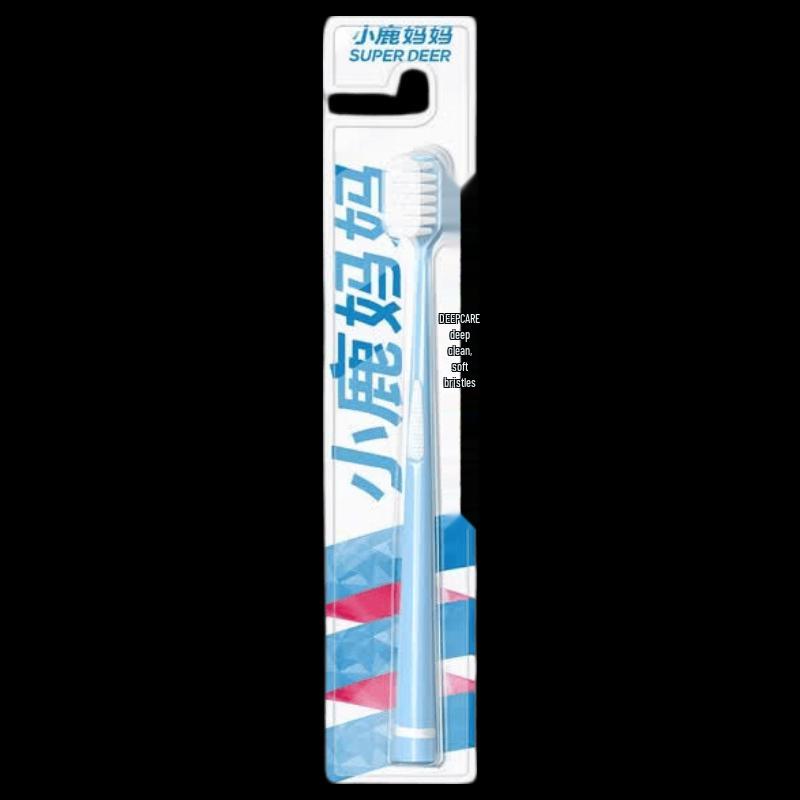 Mommy Deer Adult Wide Head Soft Bristle Toothbrush