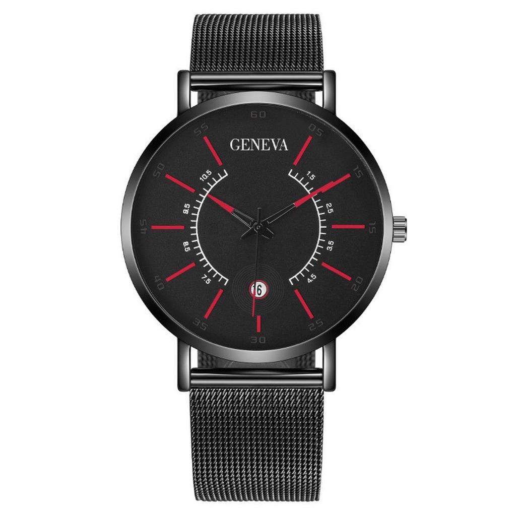 Men's Waterproof Luminous Running Alarm Clock Watch