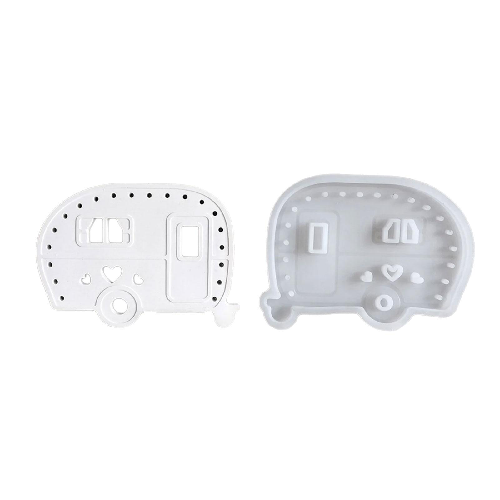 

Прочная силиконовая форма Маленькие панели автобуса Дизайн Портативная для рукоделия и проектов декоративного освещения Орнамент T2