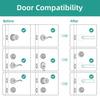 Auto Lock Home & Office Security Smart Handle Door Lock Fingerprint Bluetooth APP Control Electronic Anti-theft Lock