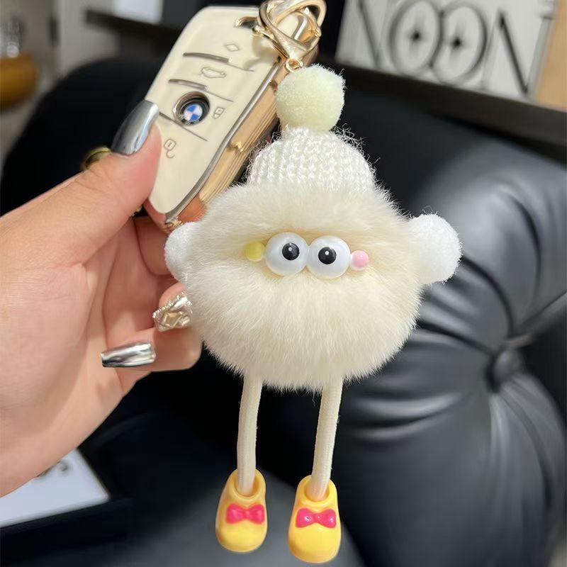 Plush Keychain Hanging Pendant for Keys, Bags and Backpacks – Soft Stuffed Charm Accessory