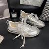 Popular German training shoes women's shoes 2025 spring new mesh breathable little white shoes casual sports shoes versatile single shoes