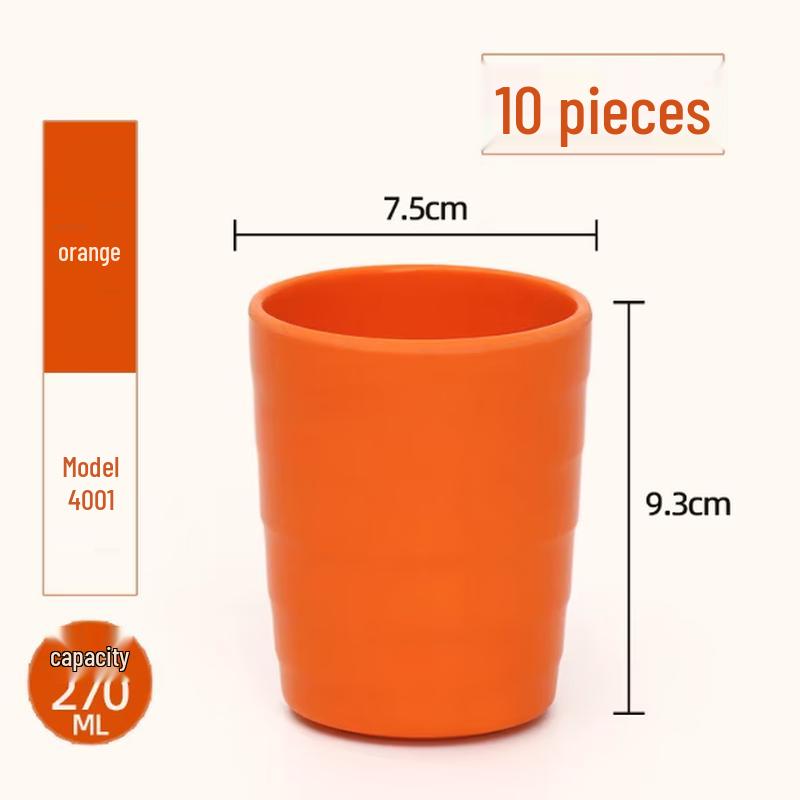 Durable Melamine Restaurant Water Cups