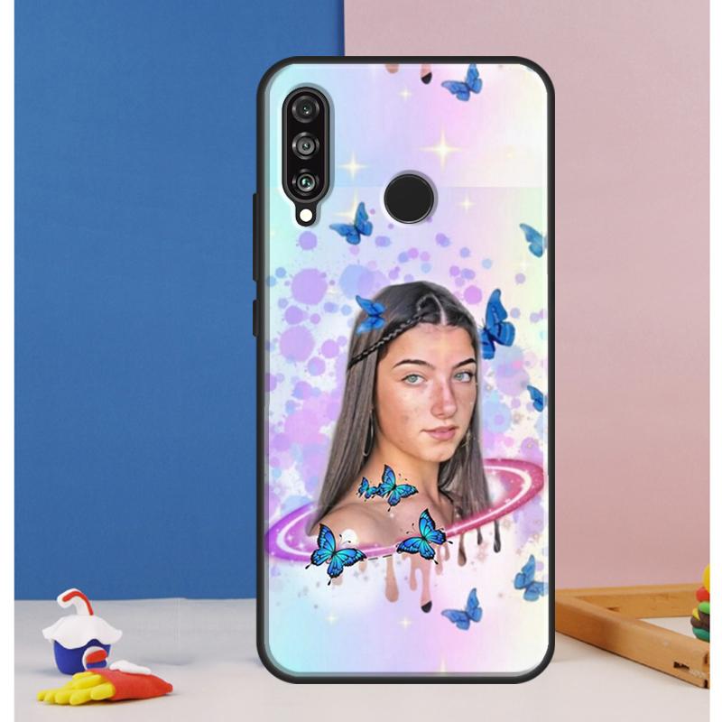 Charli D'Amelio Case For Huawei Nova Y73 Y72 Y70 Y90 Y60 Y61 Y91 12s 12i 11i 8i 9 10 SE P30 P40 Lite P60 Pro