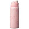 (32 onças) Owala Fada Açucarada 24/32Oz Garrafa de Água FreeSip Edição de Feriado Rosa B