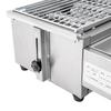Portable 4 Burner Gas Cooktop BBQ Gas Grill Stove Outdoor LPG Burner Smokeless