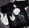 Anime Jujutsu Kaisen Gojo Satoru Infinity Limitless Black Tshirt