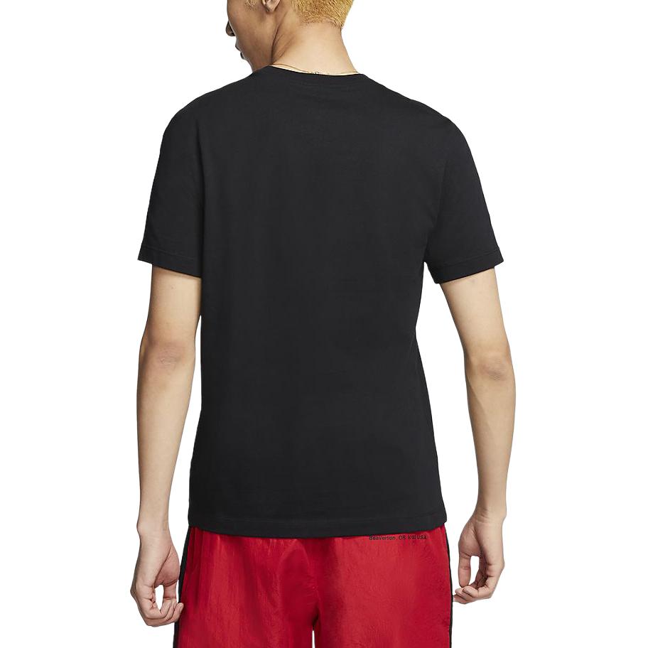 Nike T Shirts Men's Crew Neck Moderate Straight Fit CT6885-010