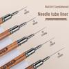 Japanese Ultra-Fine Nail Art Pen Set - Professional Line Drawing & Color Painting Gel Lamps, French Style.
