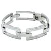 Salvatore Ferragamo Bit motif Chain Bracelet SilverUsed