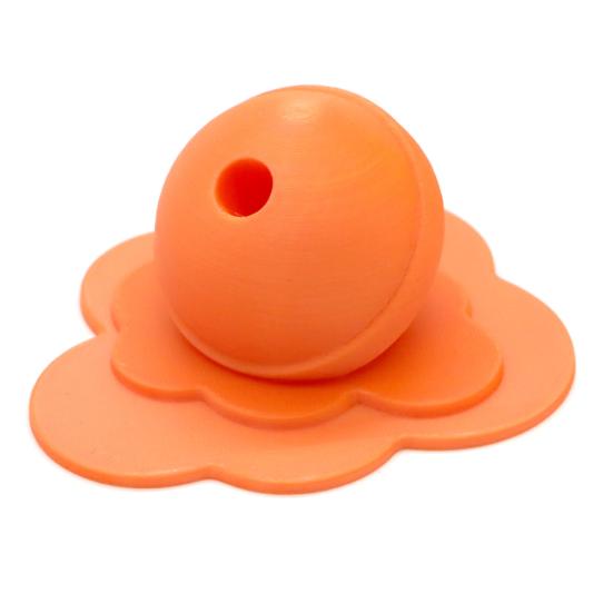 

Melted Lollipop Pen Holder 3D Printed Lolly Stationery Pencil Stand Organizer Container оранжевый