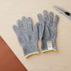 High-Performance Cut-Resistant Safety Work Gloves - Level 5 Protection - Gray & Black - ANSI EN388 Certified