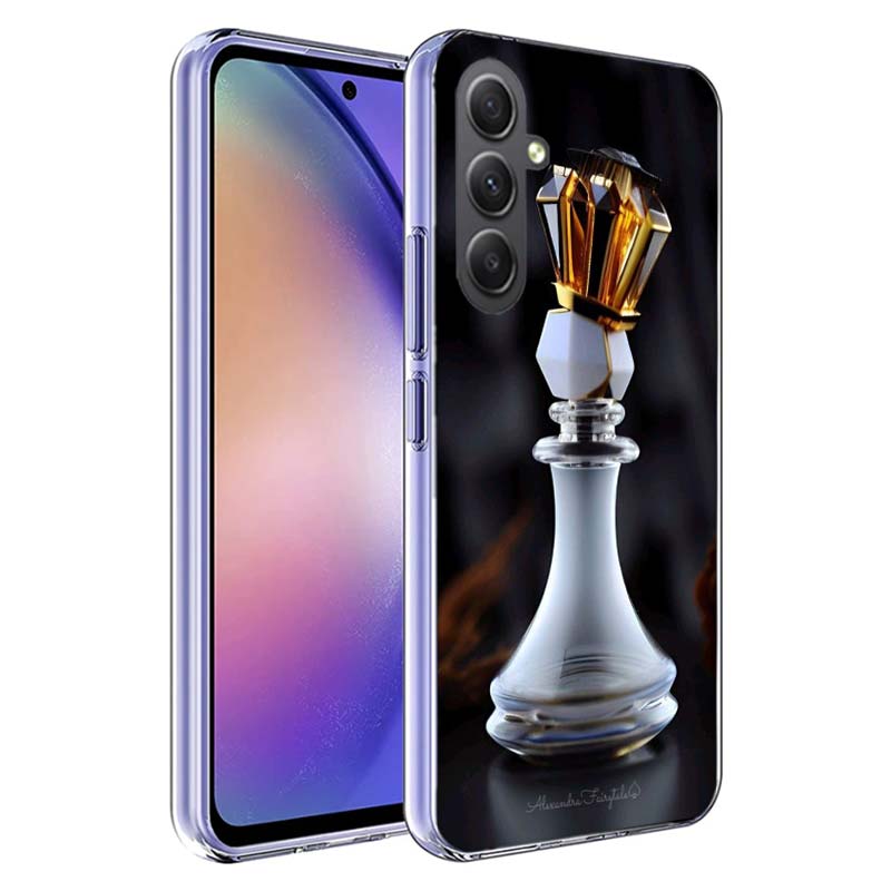 Competitive Chess Game Phone Case for Samsung A17 A37 A57 A07 A16 A26 A36 A56 A06 A02S A12 A22 A32 A52S A04S A14 A24 A34 A54 A03