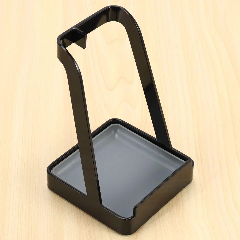 Multi-Function Pot Cover Shelf with Tray Pot Lid Organizer Rack Lid and Spoon Rest Holder  Mobile