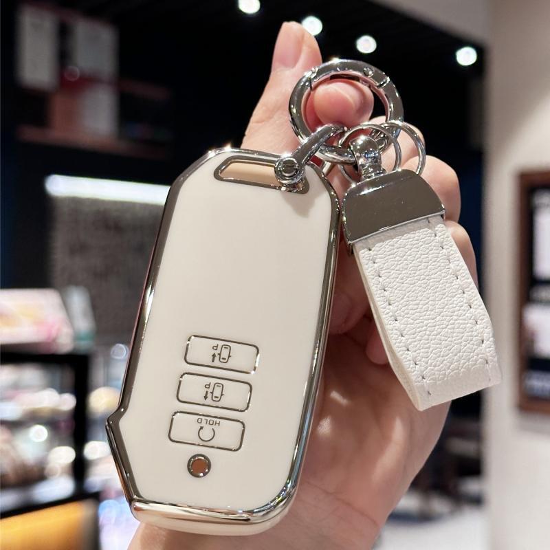 TPU Key Fob Cover for Kia Sportage 2022 2023, Niro Hybrid 2021, Sorento MQ4, EV6, GT-Line K8 V6 Keychain