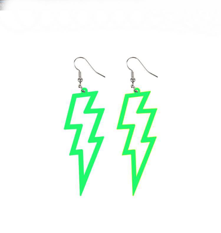 Ladies' Fashionable Earrings, Acrylic Geometric Earrings