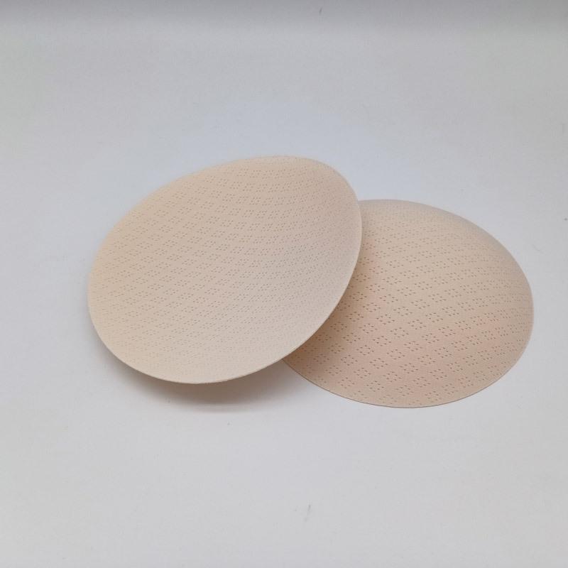 

Plus size (12cm diameter) sports bra padding, approximately 0.2cm thick, skin tone. one size