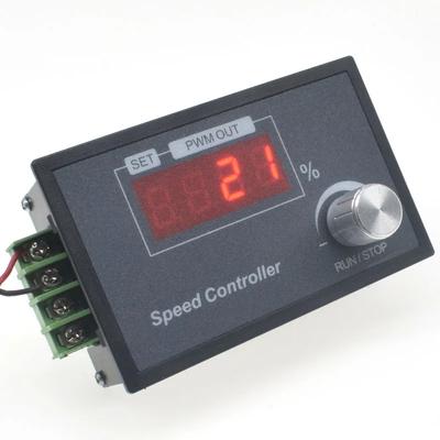 DC6-60V PWM Motor Hız Kontrol Cihazı Enkoder Düğme Kontrollü Ayarlanabilir Frekans Motor Kontrol Cihazları için