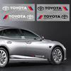 2 buc Autocolant Insignă Decal Decorativ pentru Ușa Laterală a Mașinii Accesorii Auto Pentru Toyota Avalon Mirai Avensis Prado Hilux VVT-I 4WD Corolla