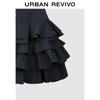 UR 2026 Women's Sleeveless Plaid Cake Skirt Mini Dress