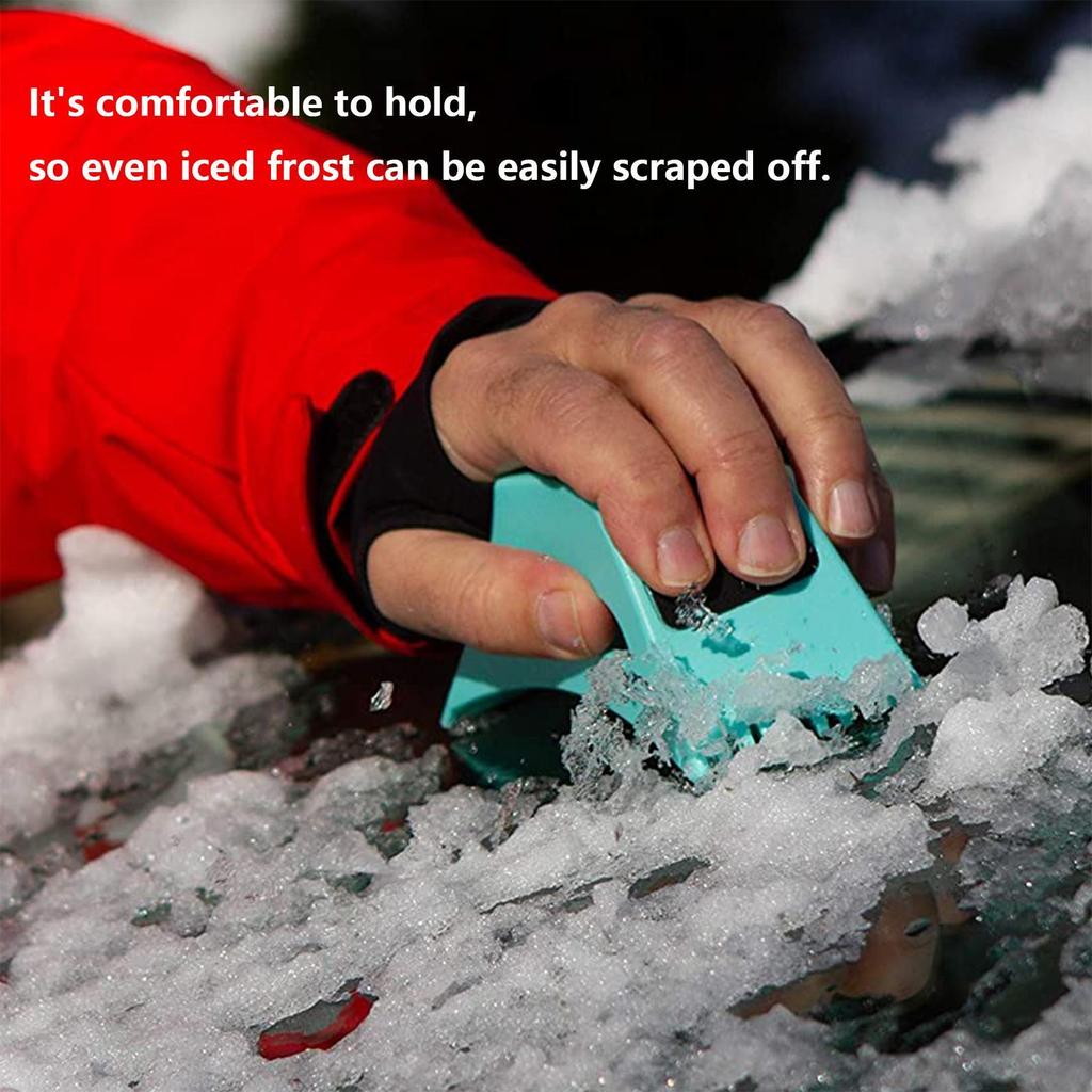 Ice Scrapers For Car Windshield Winter Frost Remover Windshield Ice Scraper For Vehicle SUV Exterior Outdoor Cold Weather