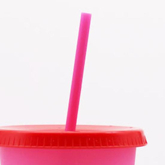 720ML Water Bottle Decorative Layout Props Plastic Adding Vitality Color Changing Beverage Cup for Kitchen