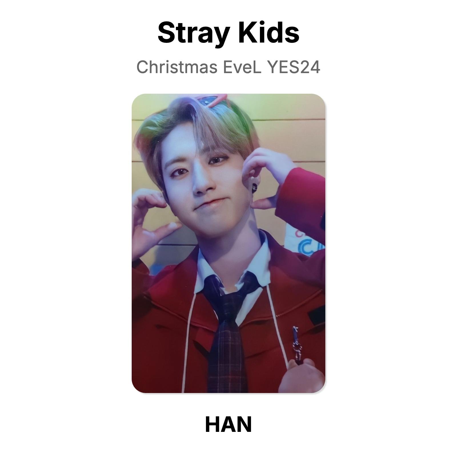 Stray Kids Christmas EveL YES24 Official Photocard HAN