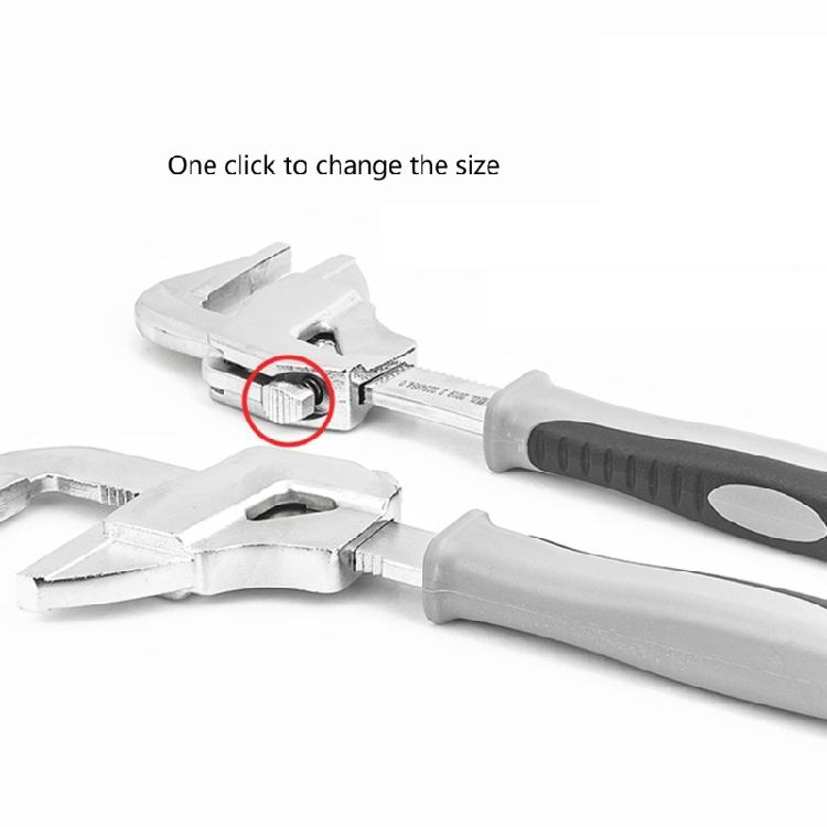 Adjustable Spanners Self Adjusting Wrench F Type Wrench Water Pipe Repair Spanners