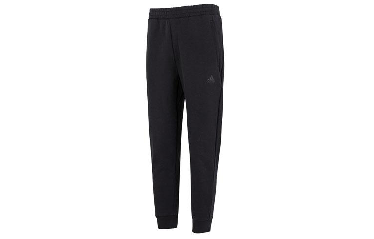 Adidas MUST HAVES Knitted Sweatpants Men s Black Moderate Cuffed Pants HM2968 S