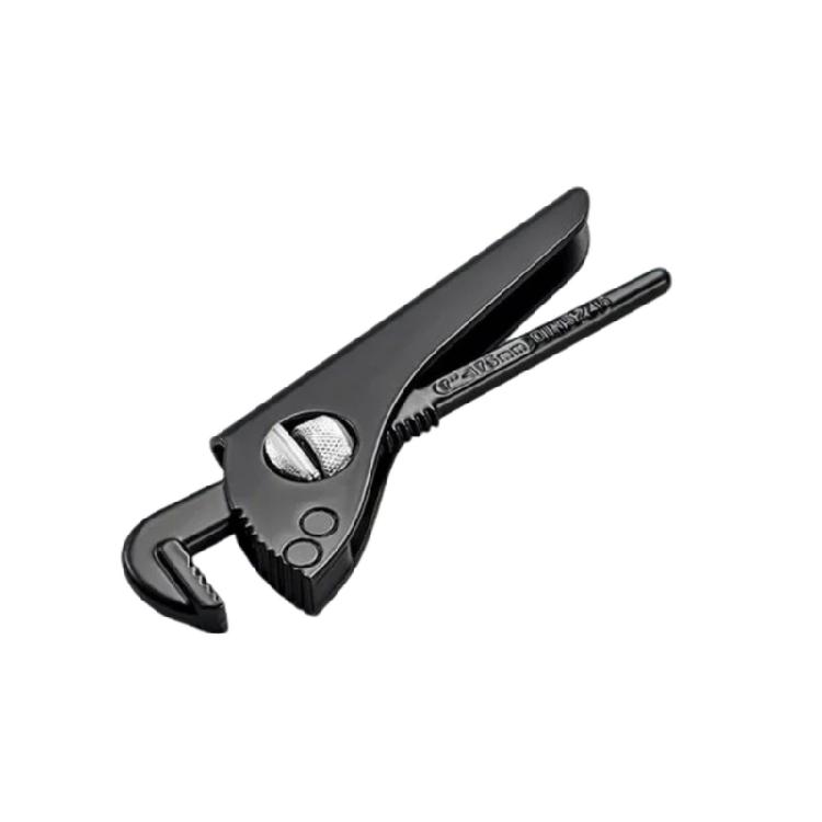 

Pipe Wrench Plumber Tool German Design Comfortable Grip Handle for Mechanics Automotive Maintenance Tightening Loosening 7 inch