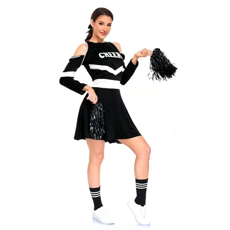 Women Cheerleading Uniforms Teen Girls Performance Outfits Sports Games Stage Wear