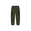 Li Ning CF Knitted Sweatpants Unisex Army Green AKXS855-2