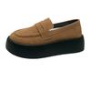 Popular Loafers 2025 New Casual Shoes Comfortable and Fashionable Versatile and Thin Ultra-light Thick-soled Women's Versatile Trendy Shoes Women
