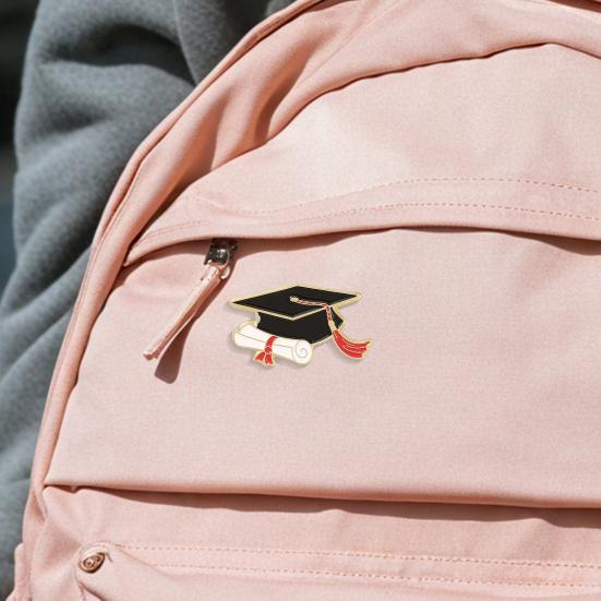 Women Brooch Flower Shape Rhinestone Faux Pearl Decor Petal Anti-slip Shoulder Bag Suit Coat Collar Hat Clothes