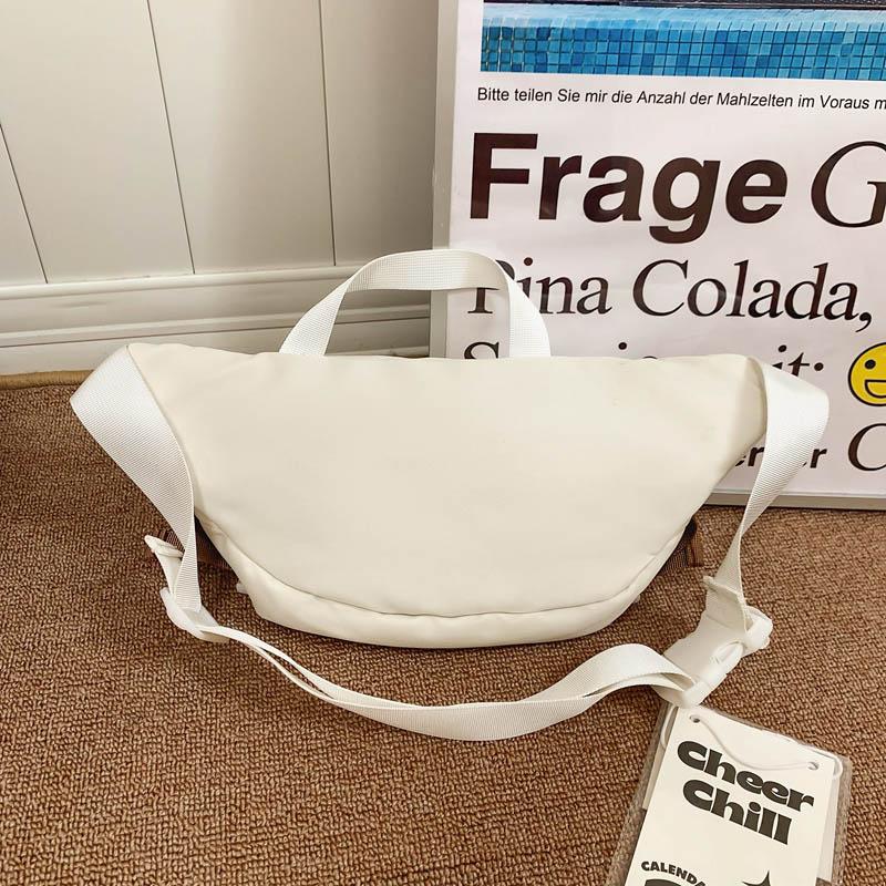 Damska torba na klatkę piersiową Trend w modzie Torba na talię Uliczny hip-hopowy piterek unisex saszetka na pasek Wysokiej jakości nylonowe damskie torby na ramię typu crossbody
