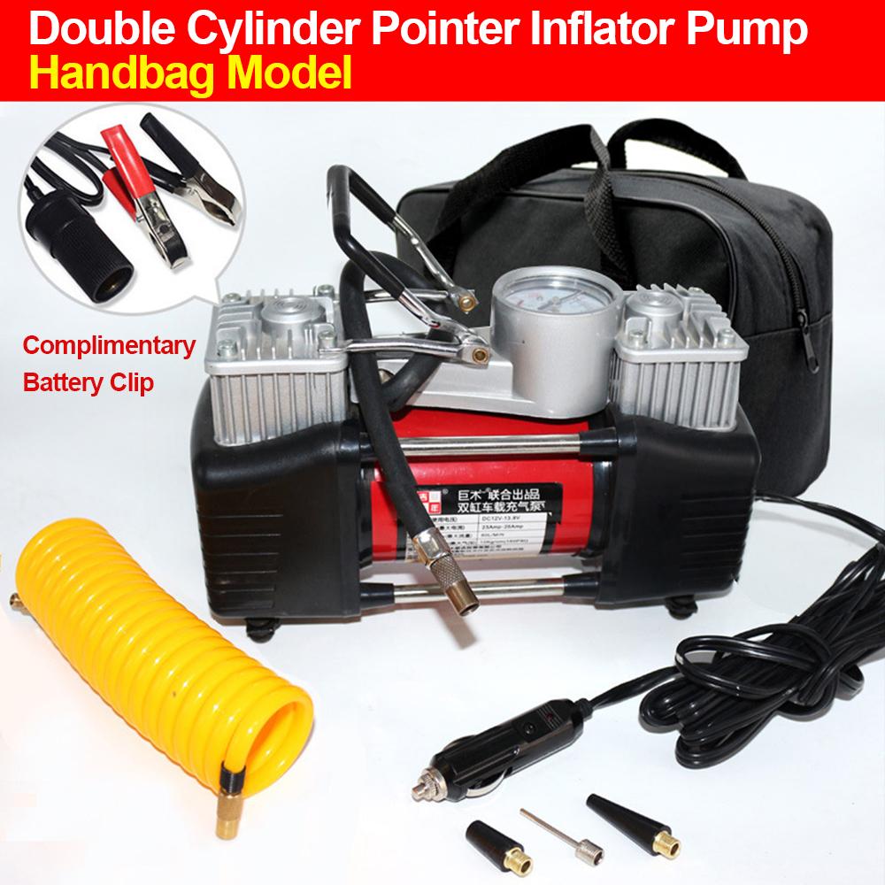 

12V Dual-Cylinder Car Air Pump Multifunctional Portable Digital Display High-Power Electric Vehicle Tire Car Tire Inflator