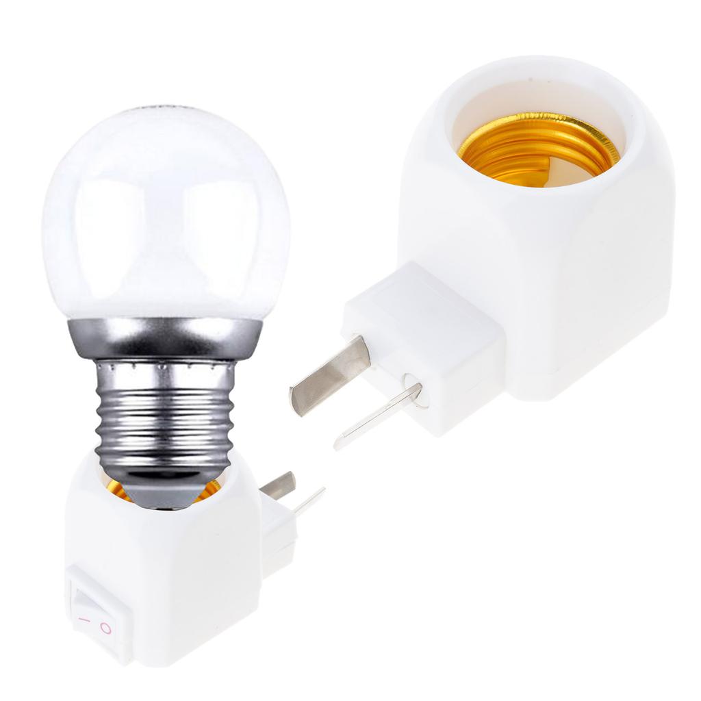 E27 Lamp Holder Adapters Swivels Plugs Switches Control For Ceiling Lights Aquarium Energy Saving 100W Rateds
