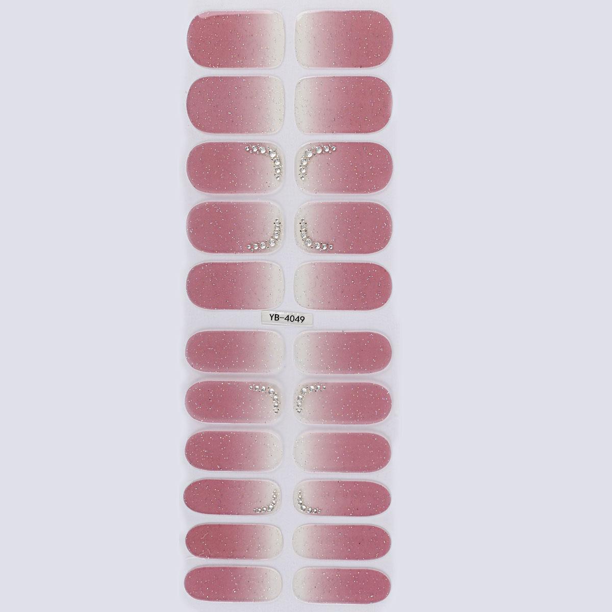 22 Conseils Autocollants Semi-Durcis pour Ongles en Gel Wraps Vernis Pur Longue Durée Autocollant Gel Couvrance Totale Décoration Ongles