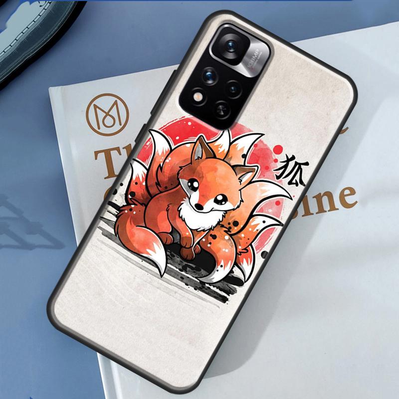 Funny Red Fox Animal Case For Xiaomi Redmi Note 13 12 11 9 10 14 Pro 9S 10S 11S 12S Redmi 14C 10C 12C 13C Cover