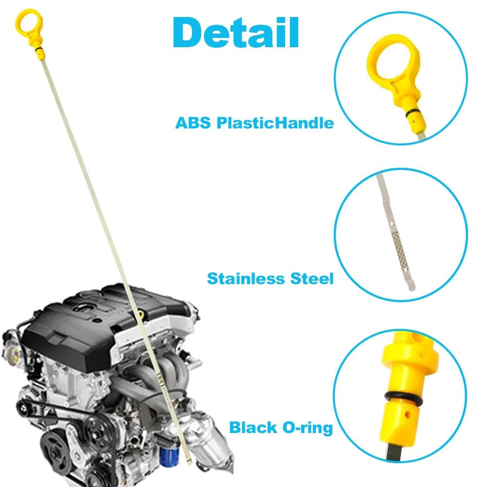 Engine Oil Dipstick Suitable No. 8E5Z6750C for Ford Escape 2009-2012, for Ford Fusion 2010-2012, for Lincoln MKZ 2011-2012 Oil Level Indicator